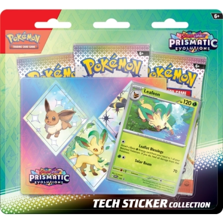 Pokemon TCG: Prismatic Evolutions Tech Sticker - Leafeon
